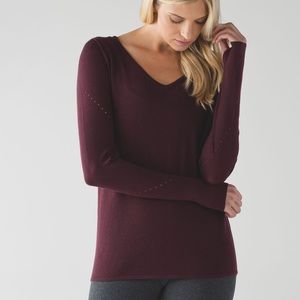 Long sleeve v neck